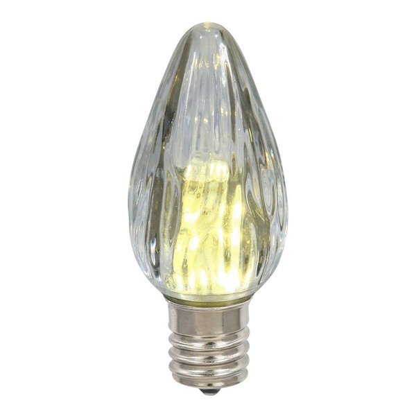 Vickerman F15 Warm White Plastic LED Flame Replacement Bulb 25 per Bag XLEDF11-25